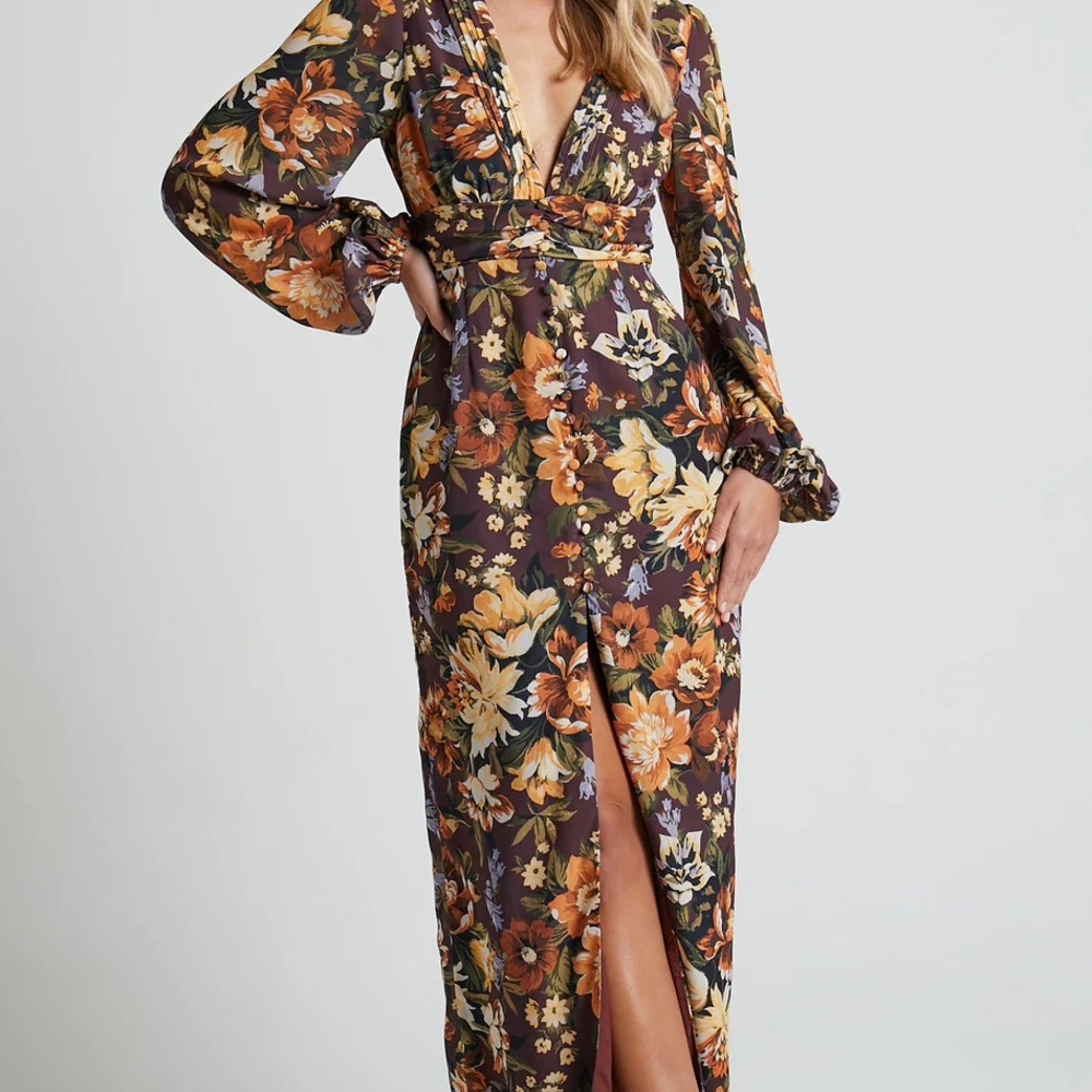 Showpo Lorelei Floral Maxi Dress - indulgent bloom - Picture 5 of 5